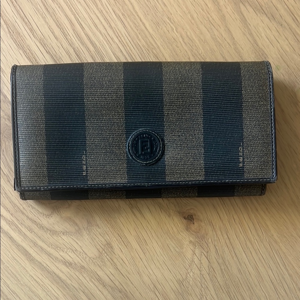 Fendi Striped Wallet